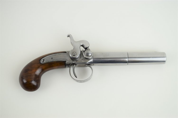 Perkussionspistole wohl Frankreich um 1840
