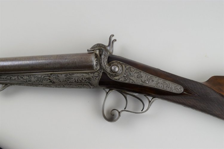Stiftfeuer-Doppelflinte französisch datiert 1868